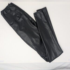 Wilfred Free Daria Faux Leather Leggings Black Size Small – Aritzia Vegan Pants